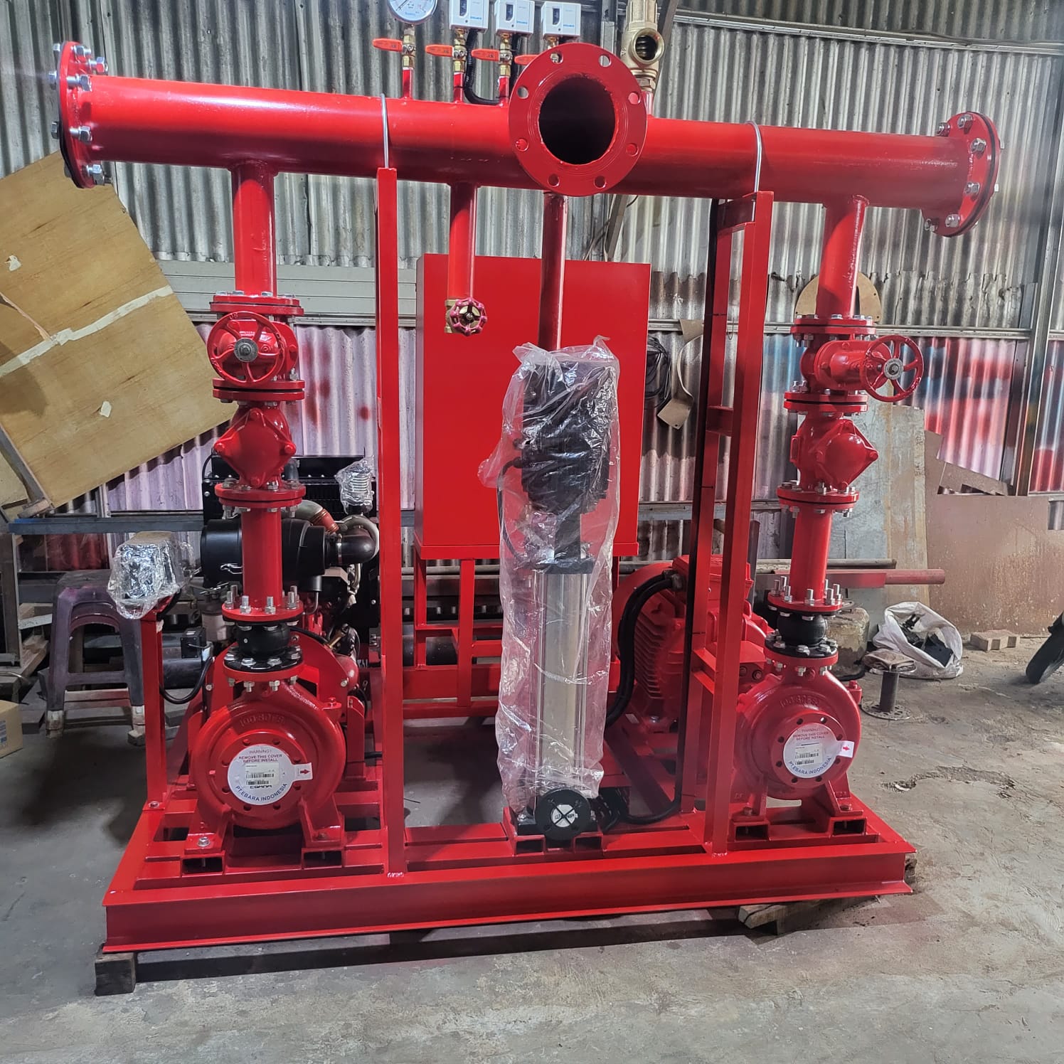 Diesel Hydrant Pump Portable Packaged